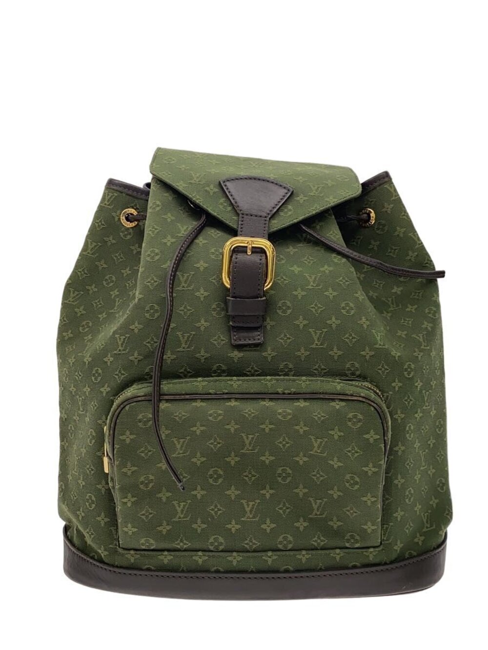 LOUIS VUITTON Montsouris Backpack Monogram Canvas Khaki All over